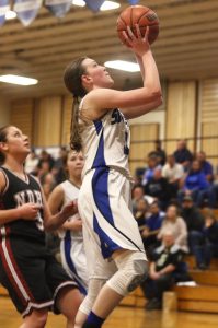 Sutherlin senior Taylor Stricklin was voted the Sky-Em League Player of the Year.